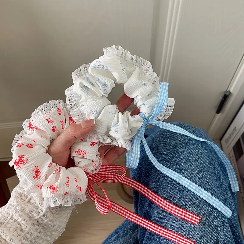 New Spring Hair Bands with Lace & Ribbons - Image 7