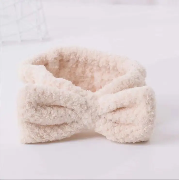 Coral Fleece Bow Headband for Girls — feature 8