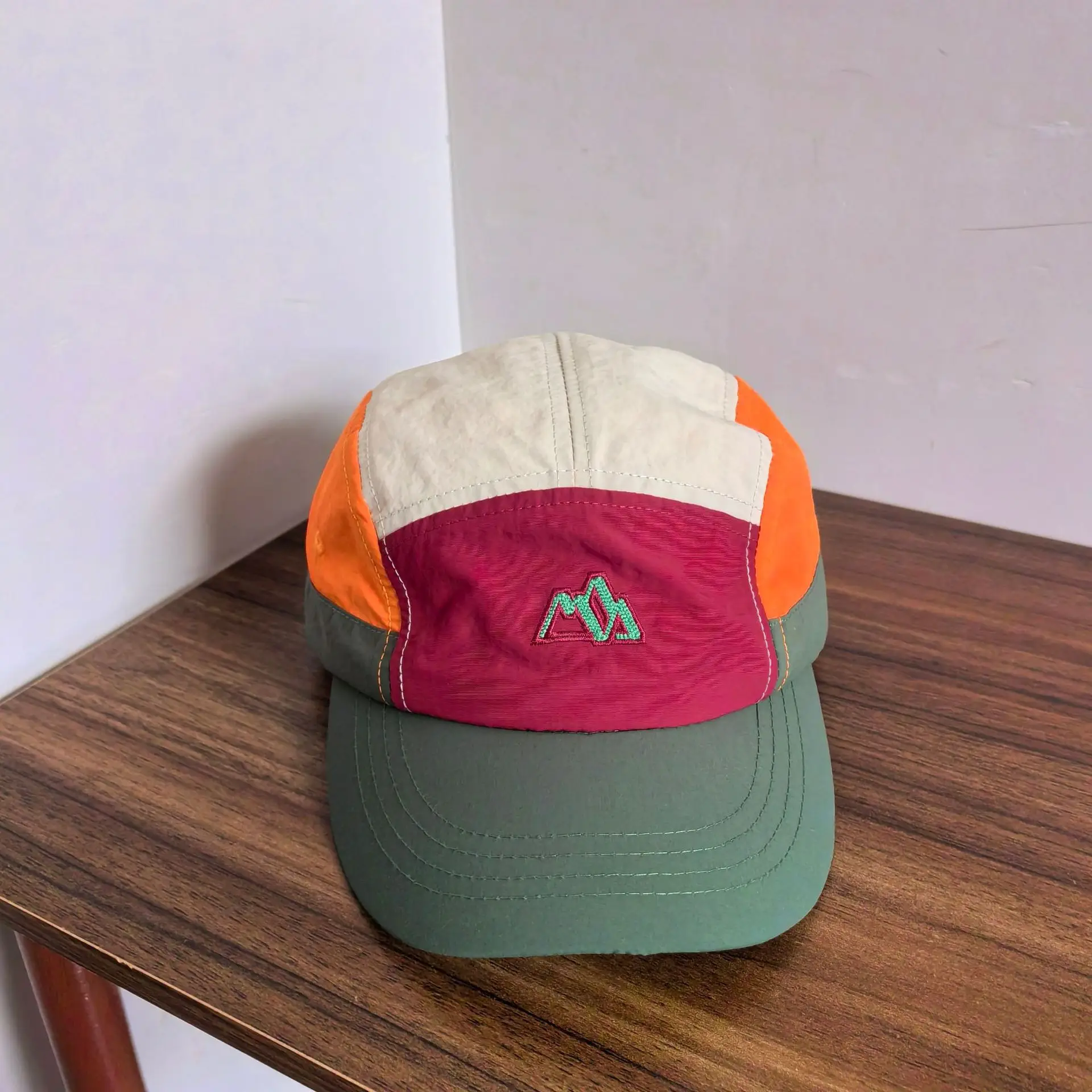 New Mountain Purple Baseball Cap with Logo