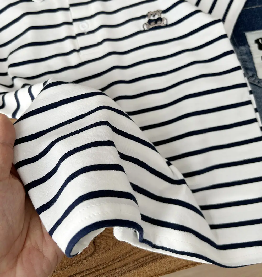 2025 Boys Striped Polo T-Shirt Summer Wear β feature 8
