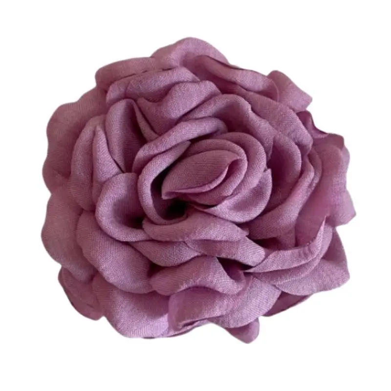 2024 New Retro 3D French Clip Romantic Flower Clip - Image 9
