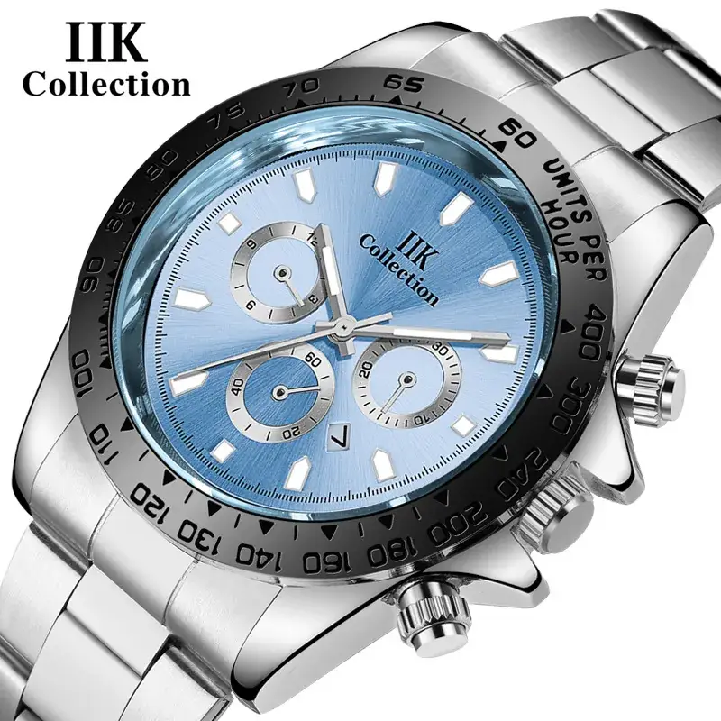 IIK Chrono Gold Stainless Steel Men's Watch