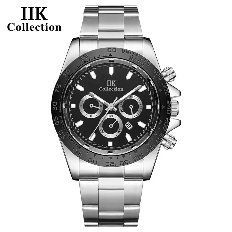 IIK Chrono Gold Stainless Steel Men's Watch