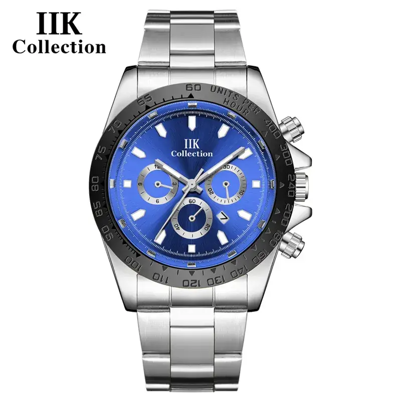 IIK Chrono Gold Stainless Steel Men's Watch