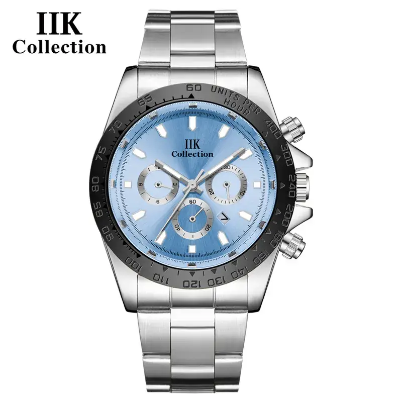 IIK Chrono Gold Stainless Steel Men's Watch