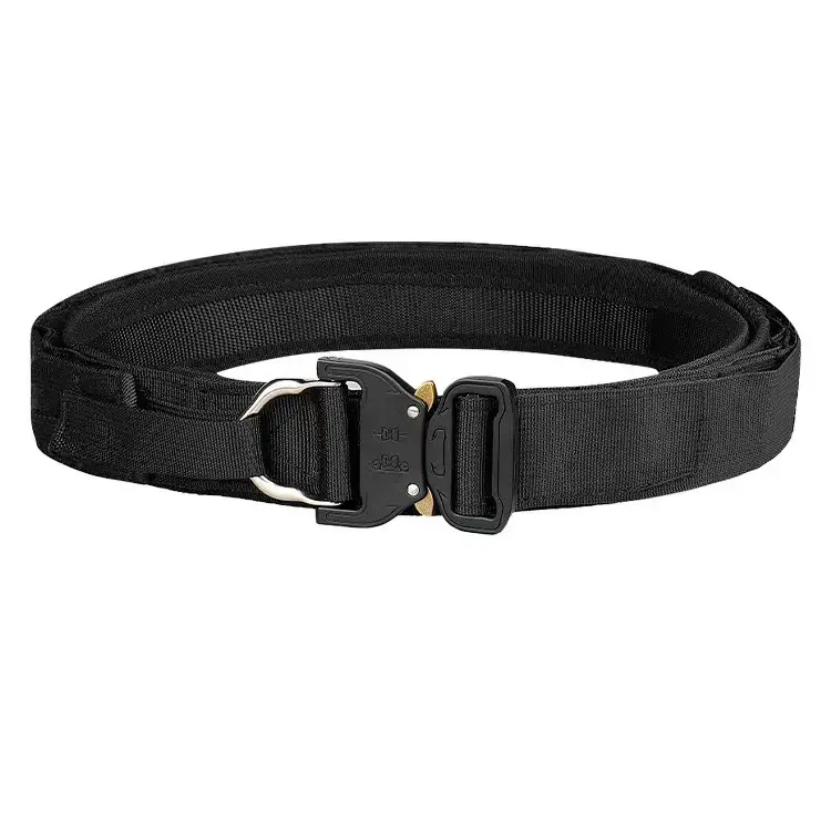 Black Tactical Girdle Belt with Buckle — feature 8