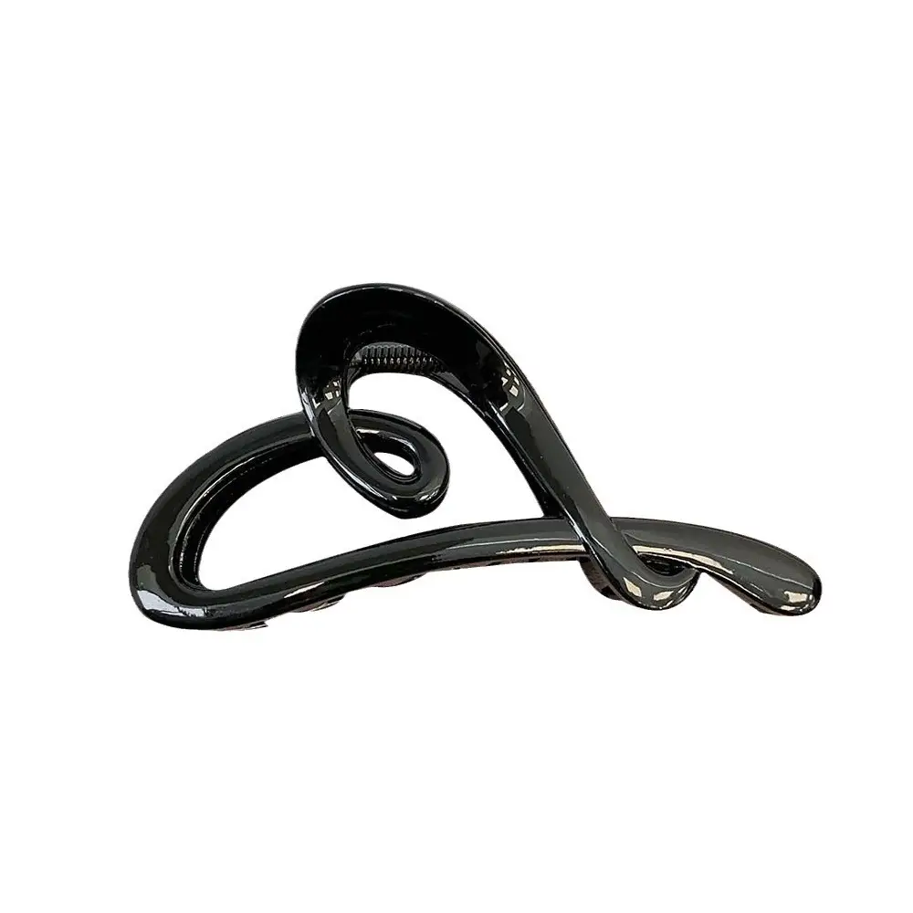 Women's Back-Of-Head Hair Clip with Heart Design
