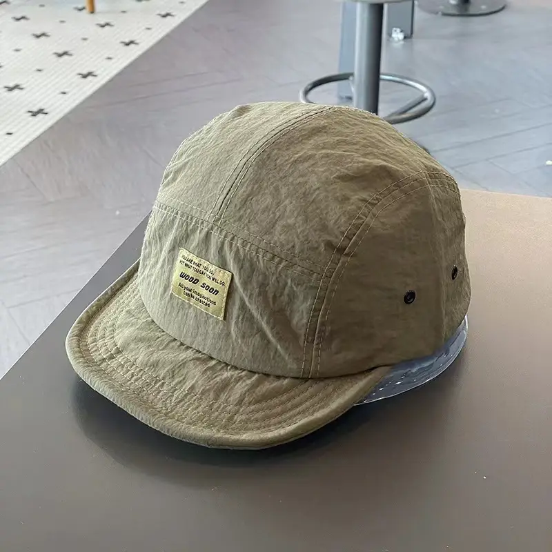 2024 Japanese Style Women's Brim Cap Brown - Image 2