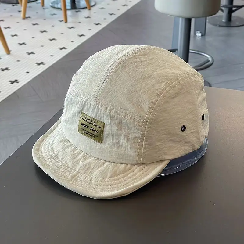 2024 Japanese Style Women's Brim Cap Brown - Image 4