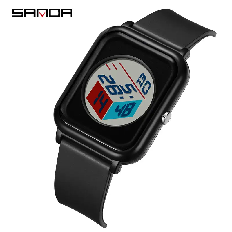 Sanda Digital Watch White LED Display Multi-Function - Image 13