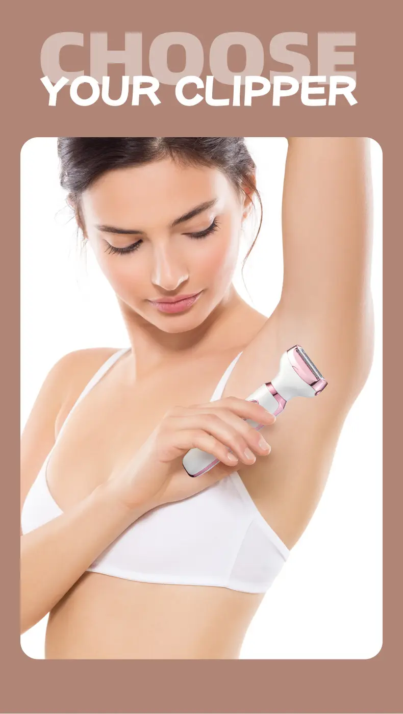 Electric Female Shaver with 5 Attachments — feature 4