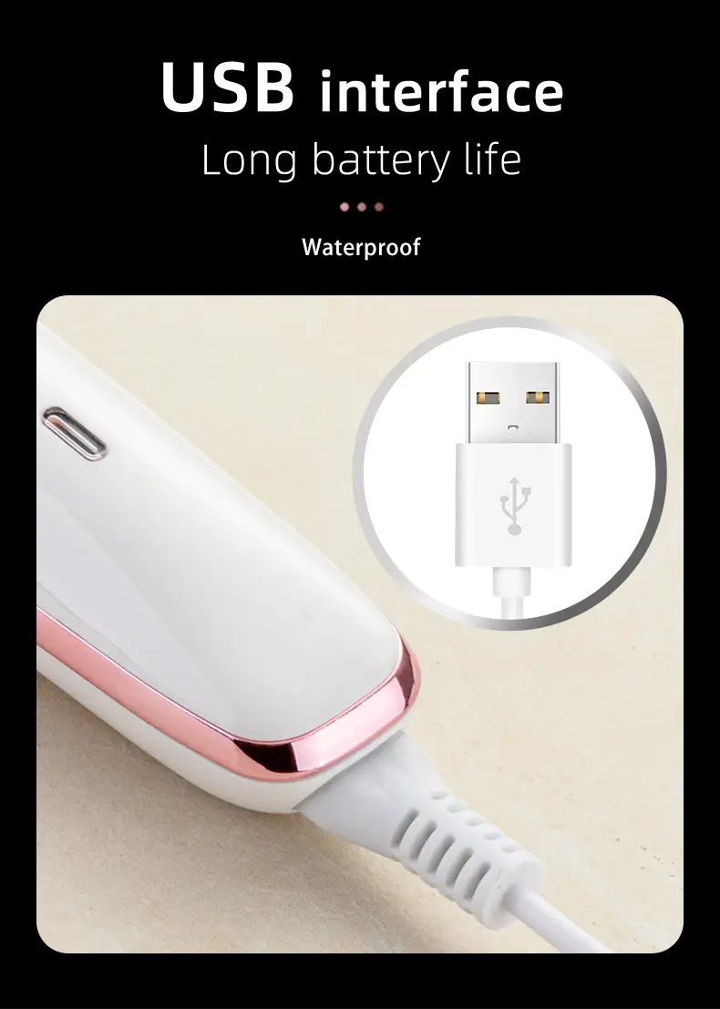 Electric Female Shaver with 5 Attachments — feature 7