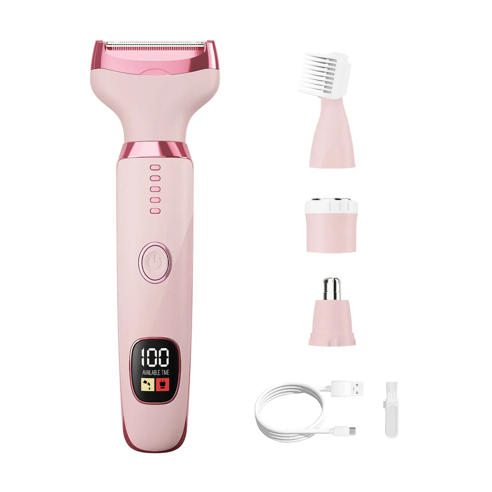 Electric Female Shaver with 5 Attachments