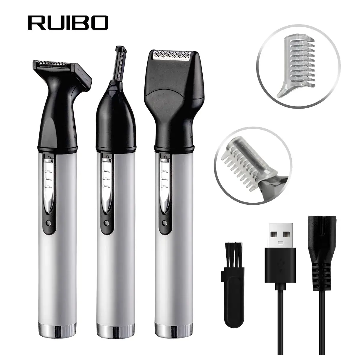 Electric Female Shaver with 5 Attachments