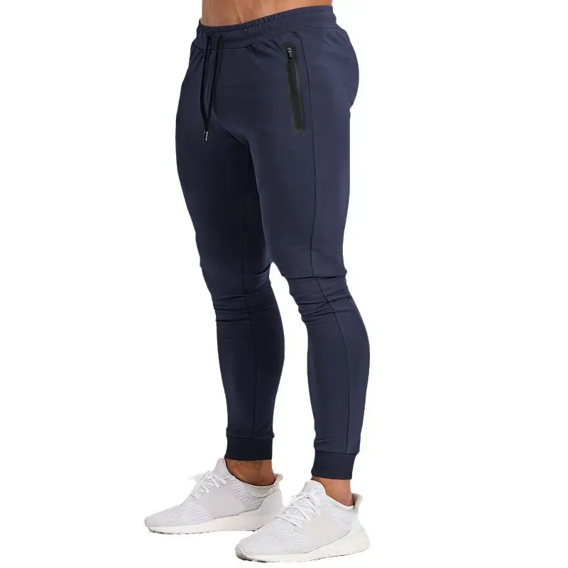 Men's 2026 Spring Sports Pants Tan Muscle Fit - Image 8