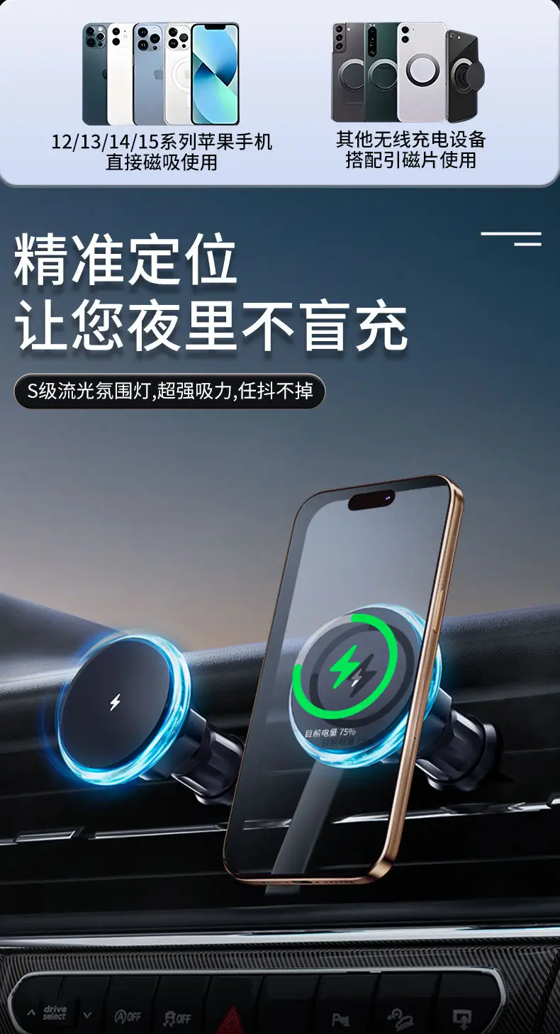 Magnetic Car Charger Stand for 2024 Mobile Phones — feature 5
