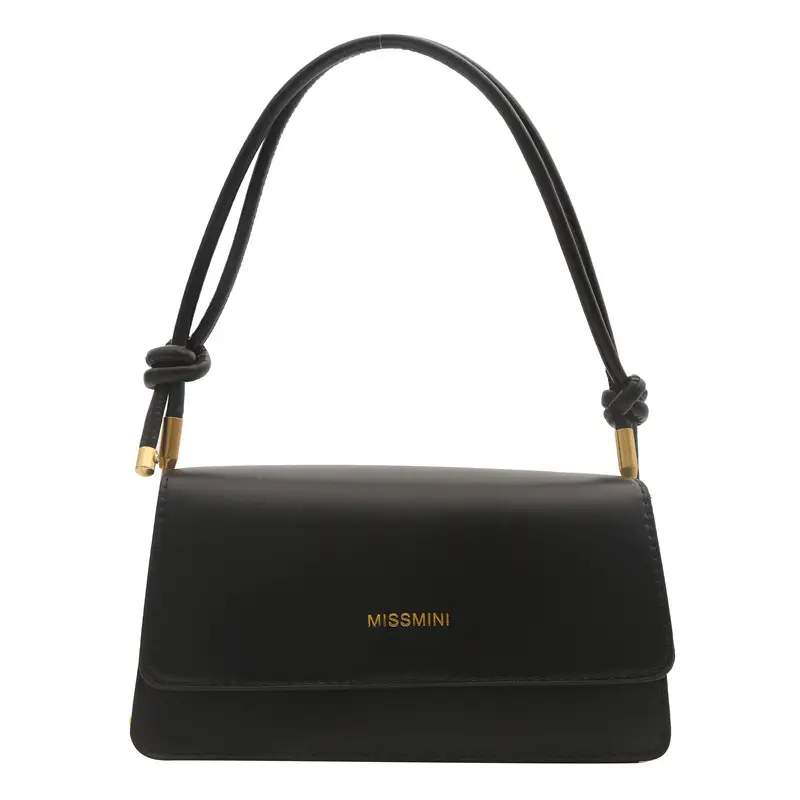 Women's Black Square Shoulder Crossbody Bag 2024 - Image 6