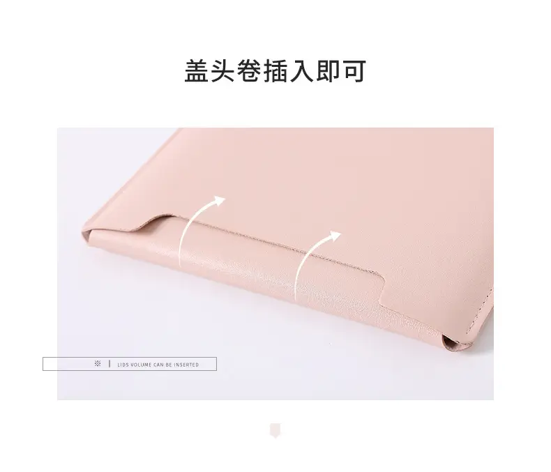 Leather Laptop Bag MacBook Liner Bag iPad Protective Cover Light and Wear-Resistant Matebook 14inch — feature 10