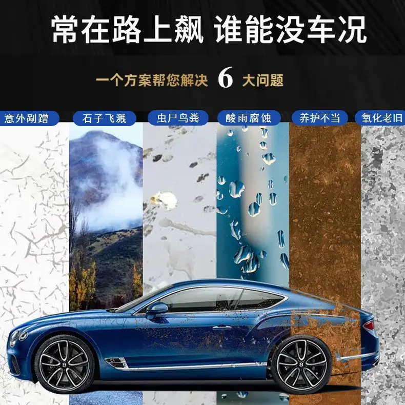 Jujidactone Tpu Transparent Invisible Car Clothing Nano-Coated Car Clothing Self-Repair Anti-Scratch Car Protective Film Ppf