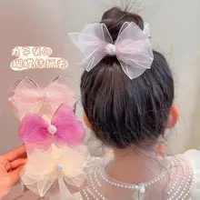 Pink Oversized Bow Hairpin for Women — feature 12