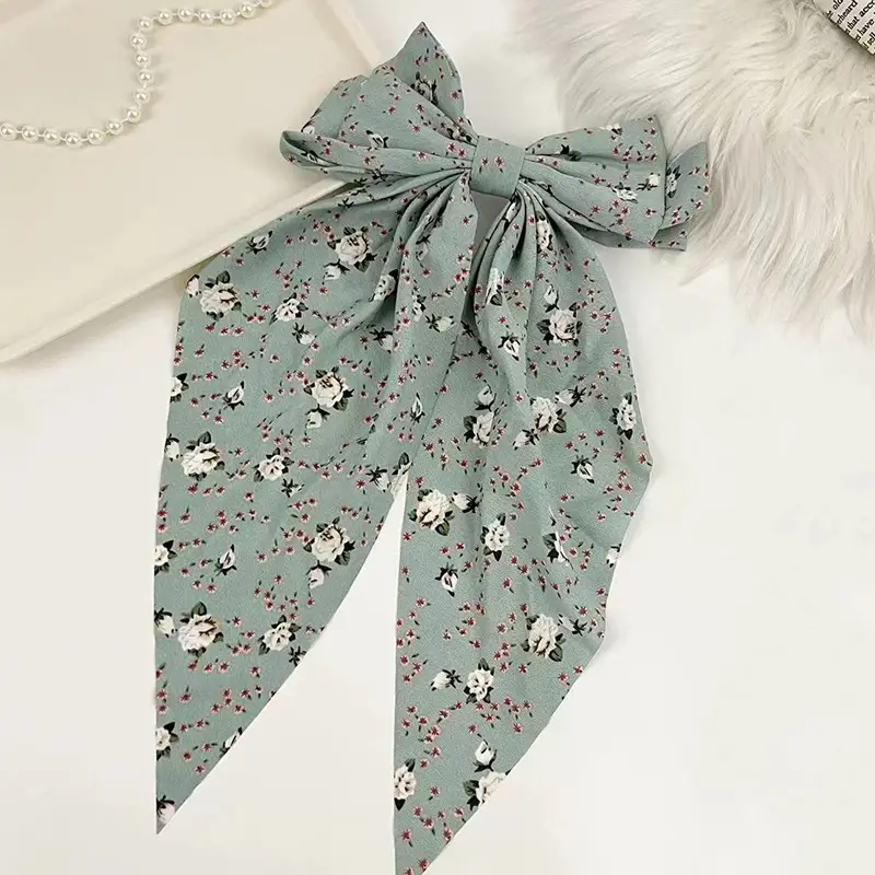 Pink Oversized Bow Hairpin for Women - Image 16