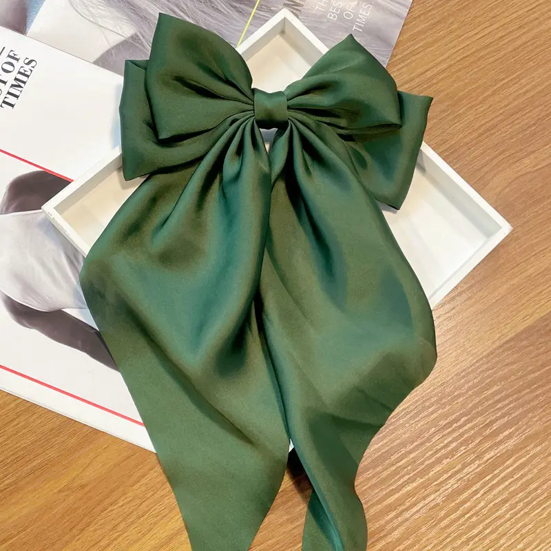 Pink Oversized Bow Hairpin for Women - Image 20