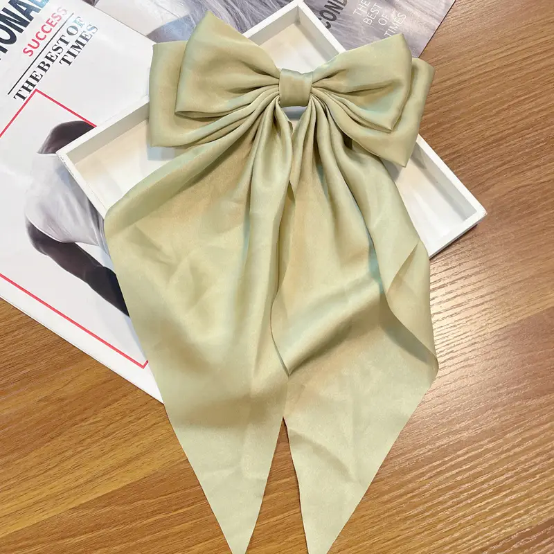Pink Oversized Bow Hairpin for Women - Image 23