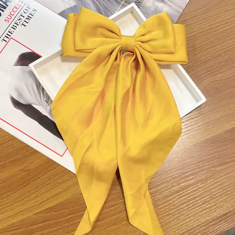Pink Oversized Bow Hairpin for Women - Image 25