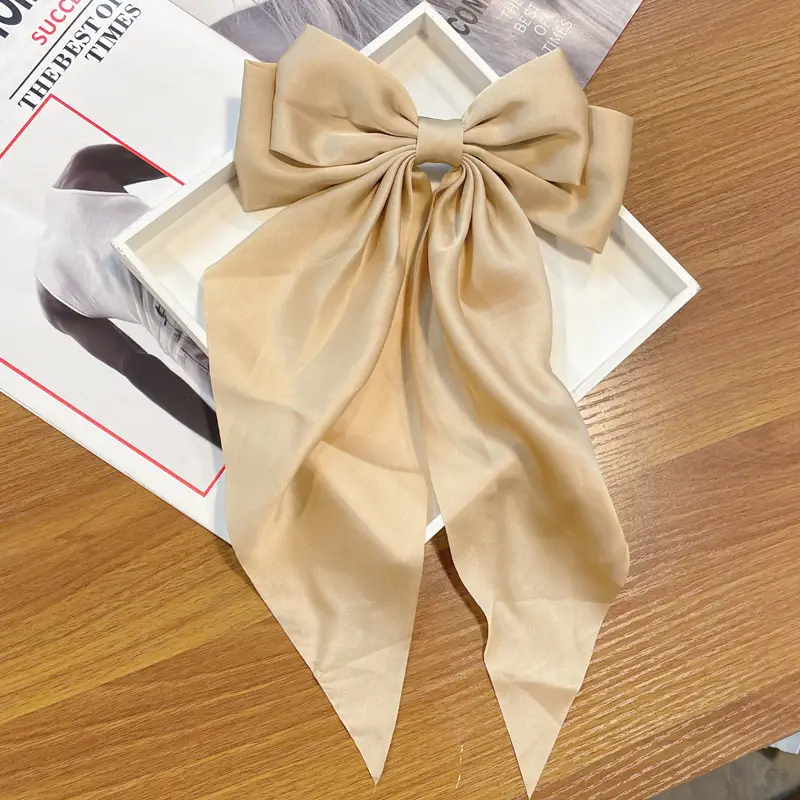 Pink Oversized Bow Hairpin for Women - Image 26