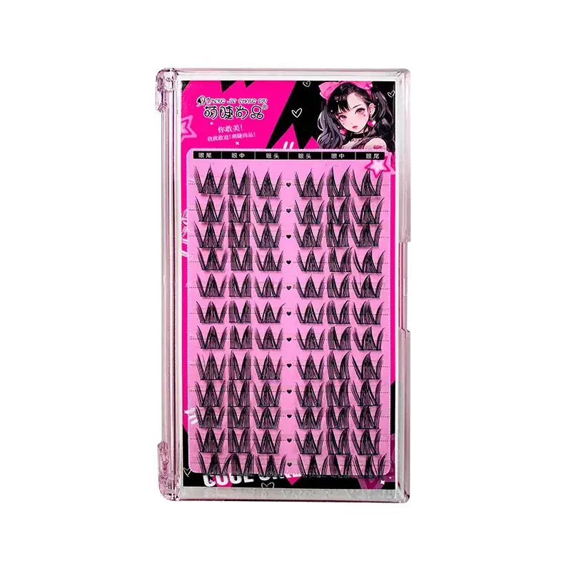 Cute False Eyelashes for Women Single Cluster Natural Look - Image 6