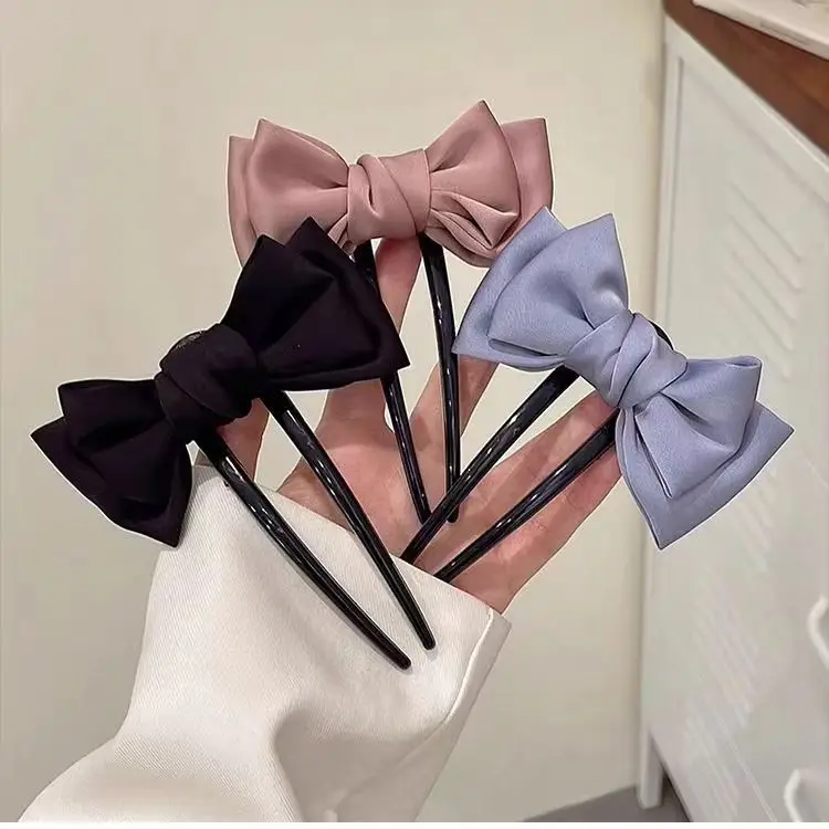 New Chinese Style Bow U-Shaped Hairpin for Daily Wear - Image 7