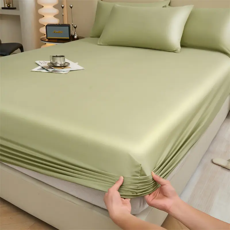 Wholesale 100 Cotton Bed Cover Class A Maternal and Infant Grade Xinjiang Long-staple Cotton Cotton Bed Cover Fully Enclosed Mattress Protective Cover