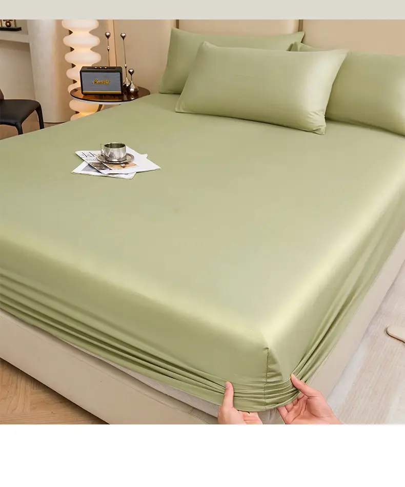 Wholesale 100 Cotton Bed Cover Class A Maternal and Infant Grade Xinjiang Long-staple Cotton Cotton Bed Cover Fully Enclosed Mattress Protective Cover — feature 15