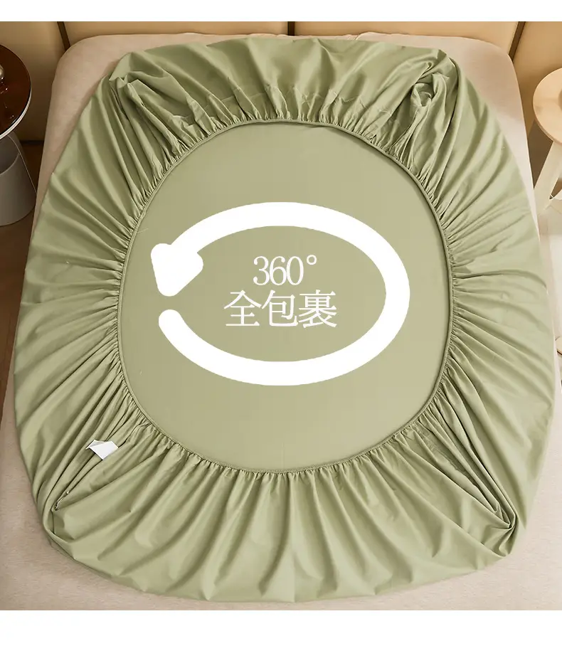 Wholesale 100 Cotton Bed Cover Class A Maternal and Infant Grade Xinjiang Long-staple Cotton Cotton Bed Cover Fully Enclosed Mattress Protective Cover — feature 22