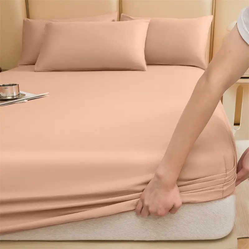 Wholesale 100 Cotton Bed Cover Class A Maternal and Infant Grade Xinjiang Long-staple Cotton Cotton Bed Cover Fully Enclosed Mattress Protective Cover