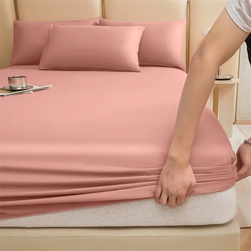 Wholesale 100 Cotton Bed Cover Class A Maternal and Infant Grade Xinjiang Long-staple Cotton Cotton Bed Cover Fully Enclosed Mattress Protective Cover