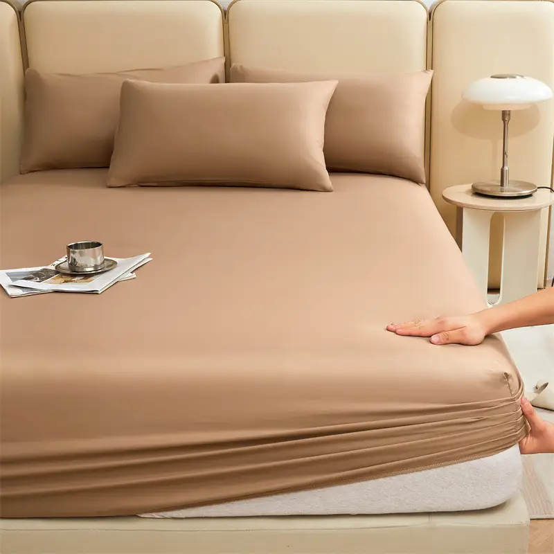 Wholesale 100 Cotton Bed Cover Class A Maternal and Infant Grade Xinjiang Long-staple Cotton Cotton Bed Cover Fully Enclosed Mattress Protective Cover