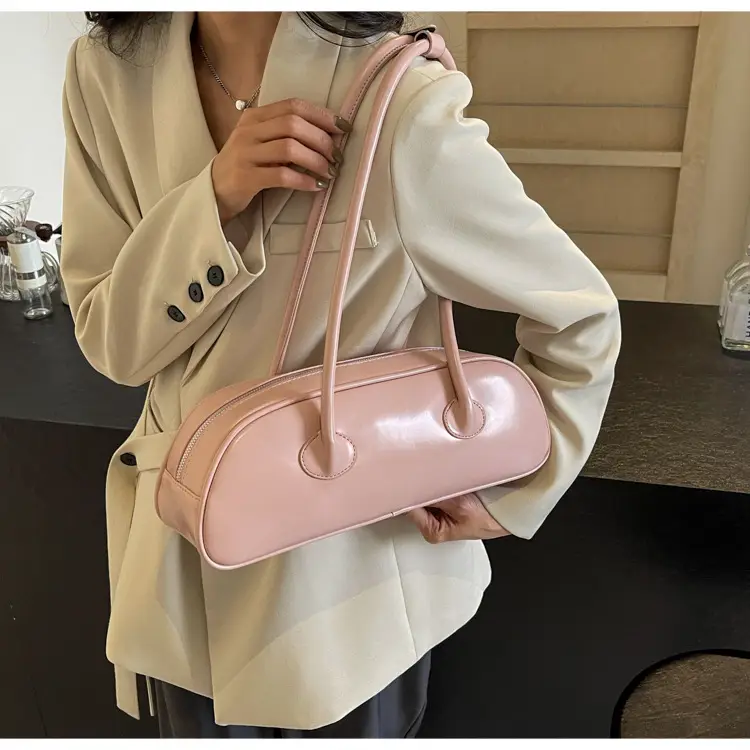 Red Korean Style Shoulder Bag 2024 Large Capacity — feature 12