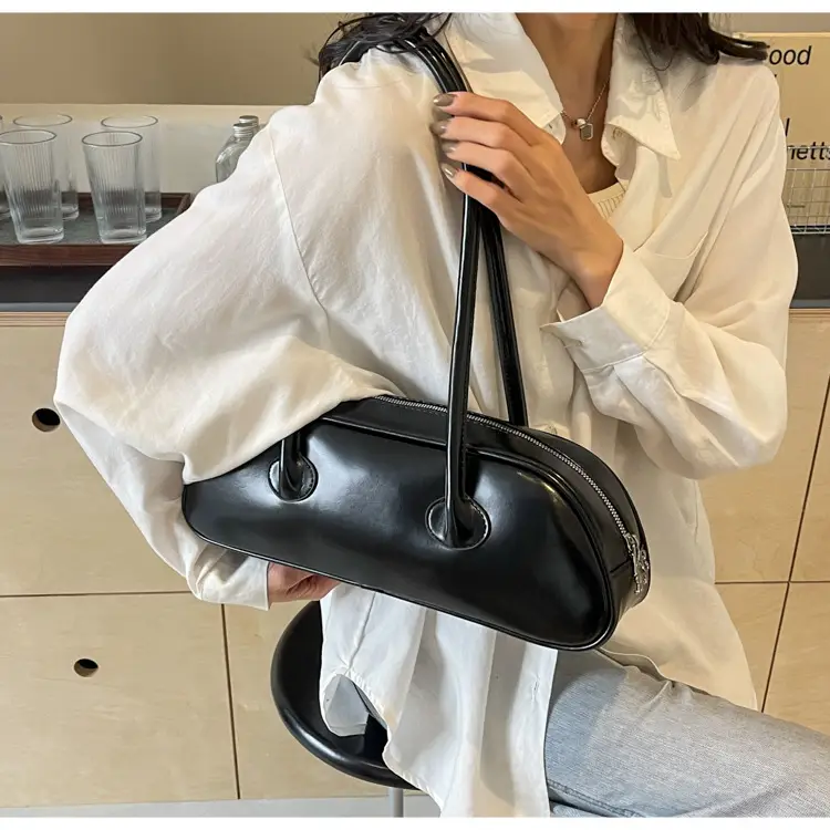 Red Korean Style Shoulder Bag 2024 Large Capacity — feature 19