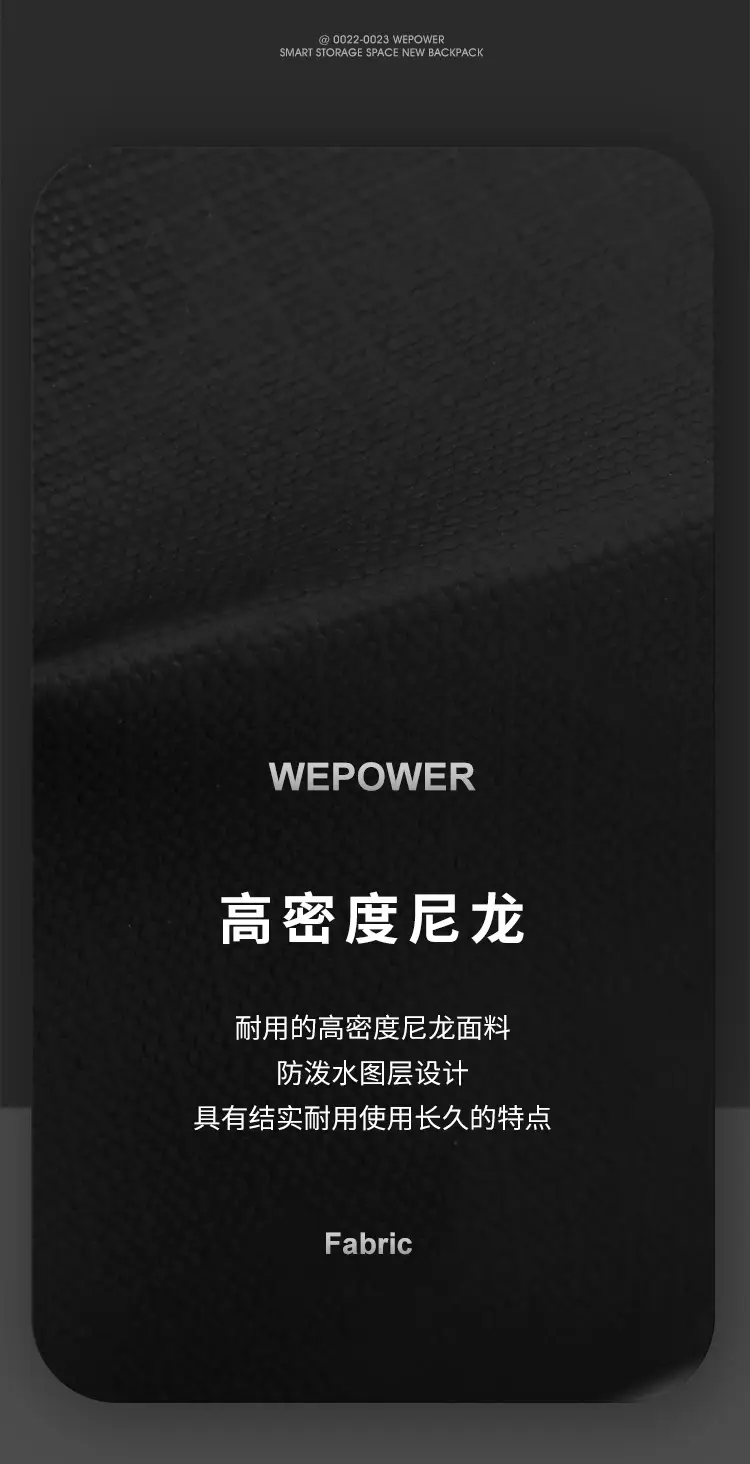 WEPOWER Men's Black Shoulder Bag Casual Messenger Bag — feature 7