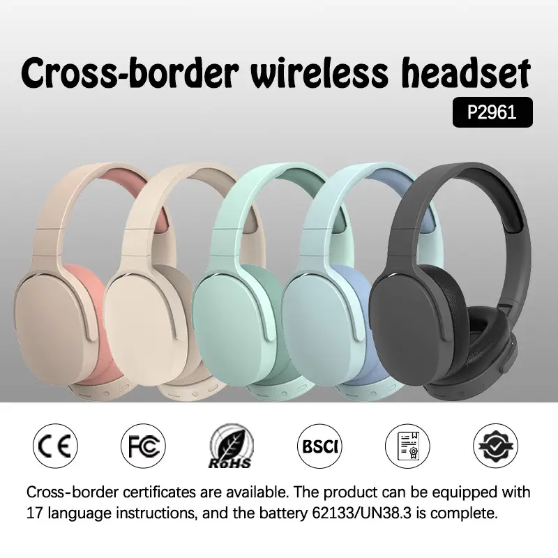Wireless Bluetooth 5.4 Headphones Mint Green for Sports Gaming - Image 8