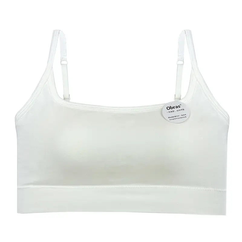 Obras beauty back underwear women's push-up bottoming vest popular strap tube top summer simple small chest beauty back