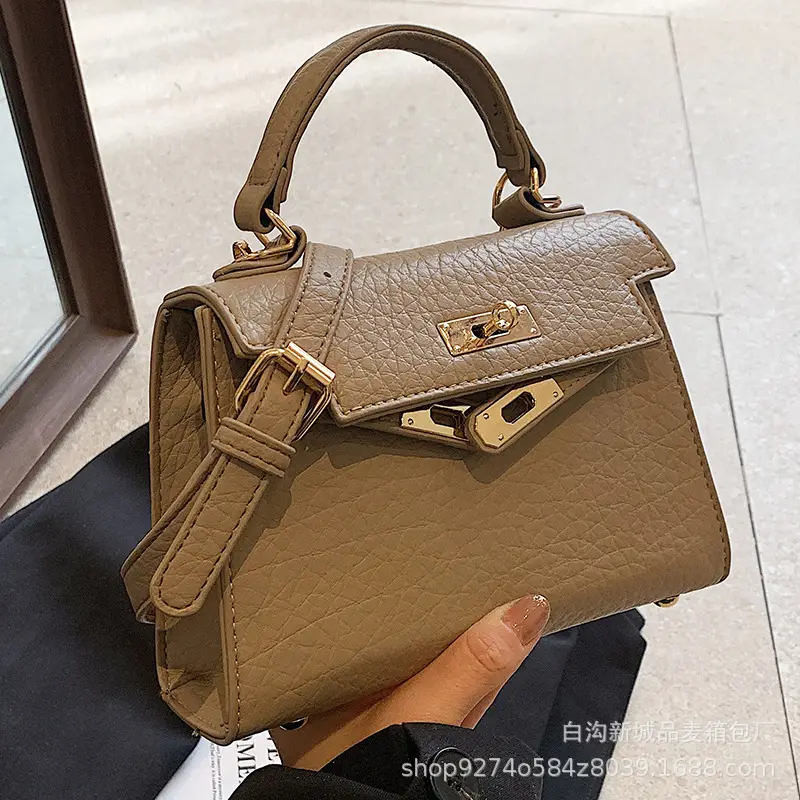 Women's French Style Shoulder Bag Brown 2026 - Image 6