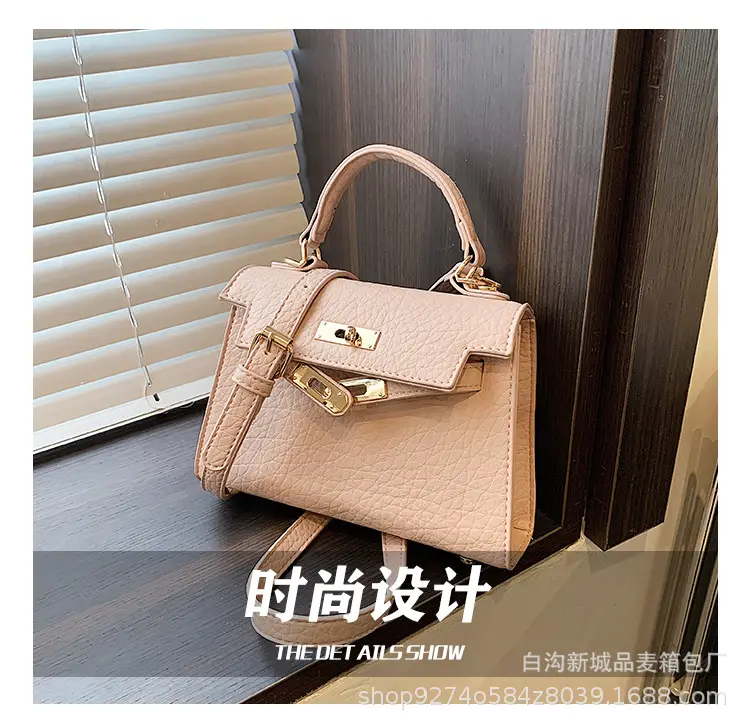 Women's French Style Shoulder Bag Brown 2026 — feature 10
