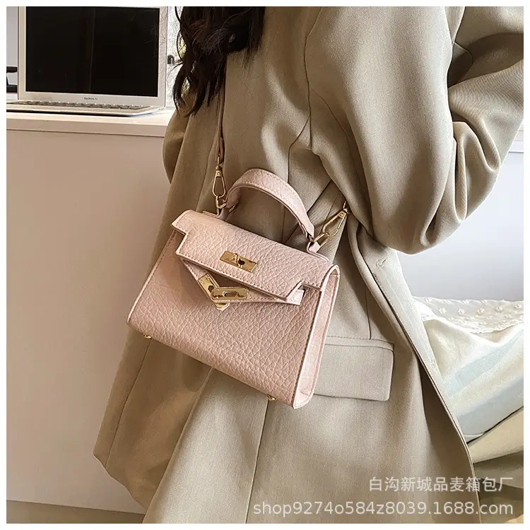Women's French Style Shoulder Bag Brown 2026 — feature 16