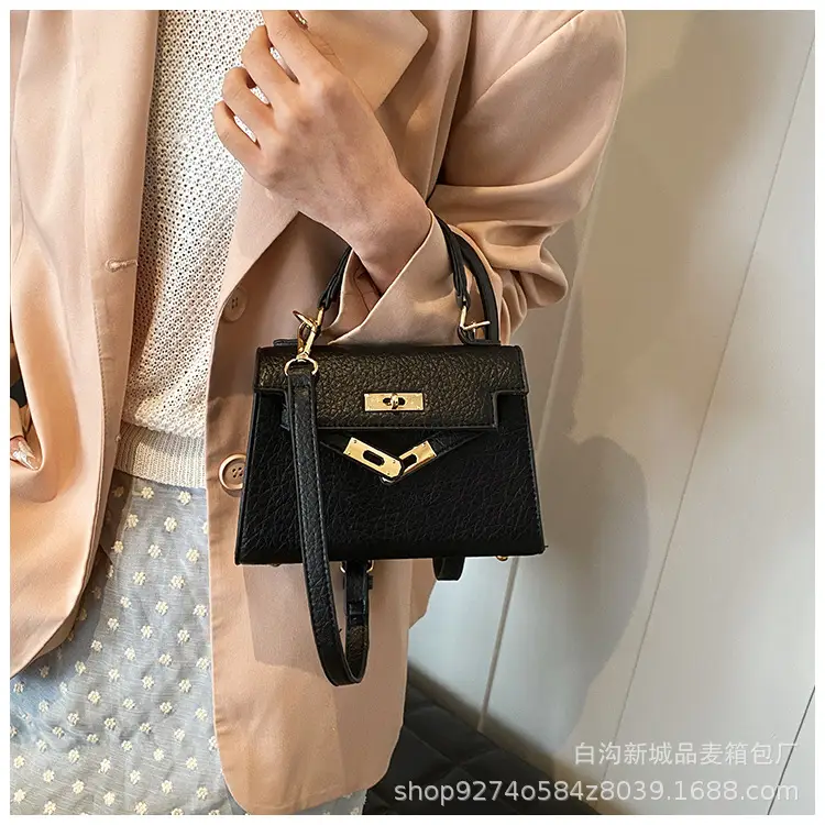 Women's French Style Shoulder Bag Brown 2026 — feature 20