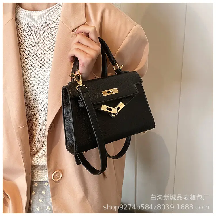 Women's French Style Shoulder Bag Brown 2026 — feature 21