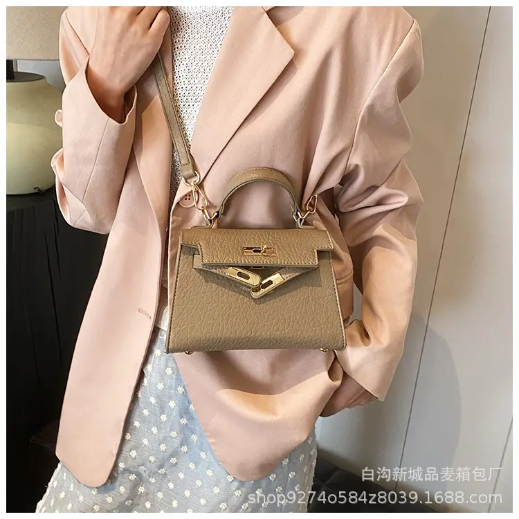 Women's French Style Shoulder Bag Brown 2026 — feature 22