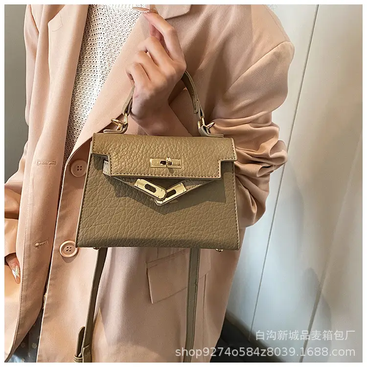 Women's French Style Shoulder Bag Brown 2026 — feature 23