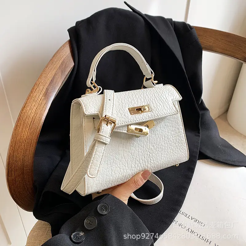Women's French Style Shoulder Bag Brown 2026 - Image 4